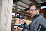 Taladro Inalámbrico Bosch Gsr 18v-90 C Professional, 18 Voltios (Azul/Negro, 2 Baterías Li-Ion Procore18v 4.0ah, Módulo Bluetooth, En L-Boxx 06019k6005