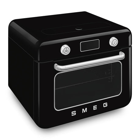 EAN 8017709333850 - Smeg COF01BLEU horno de vapor Pequeño Negro Botones, Giratorio imagen 3