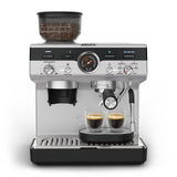 Krups Xp801t Precision Espressomaschine, Negro/Silber