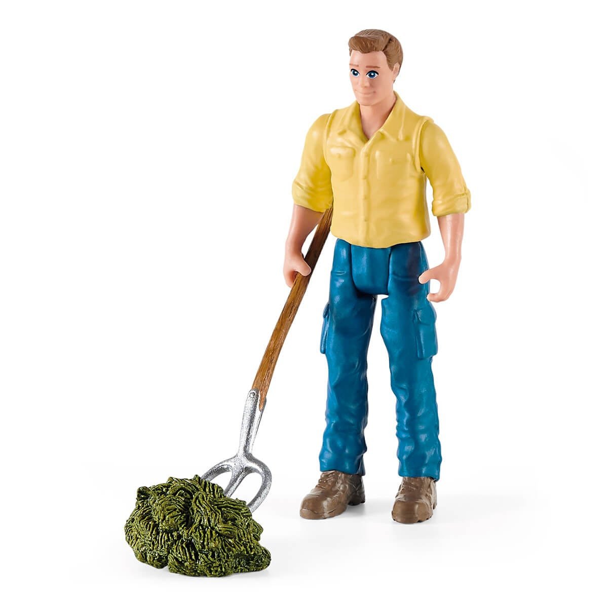 Schleich Figura De Minijuego De La Estación De Lavado De Vacas De Farm World 42529