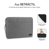 EAN 8436586741488 - SUBBLIM SUB-LS-0PS0002 maletines para portátil 35,6 cm (14") Gris imagen 3
