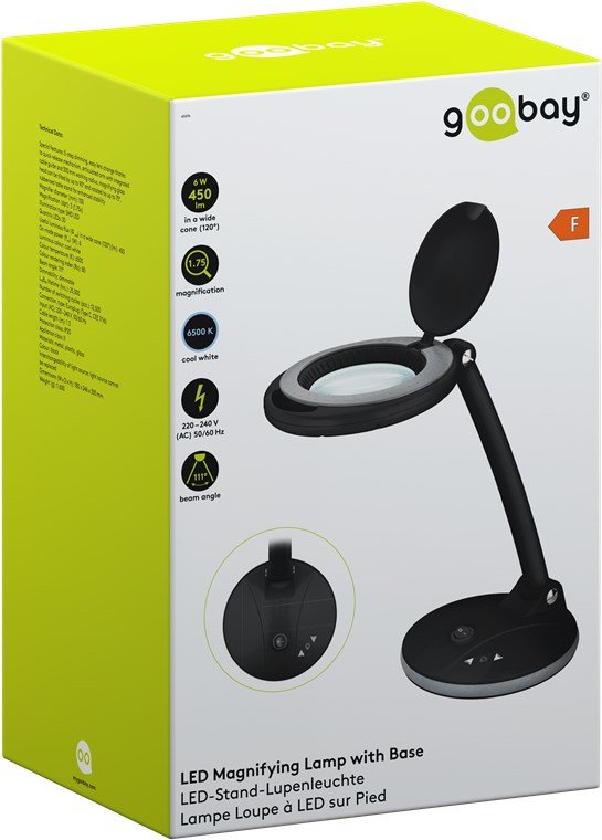 Lámpara De Aumento 6w 450lm 100mmx 30led Dim Stand S