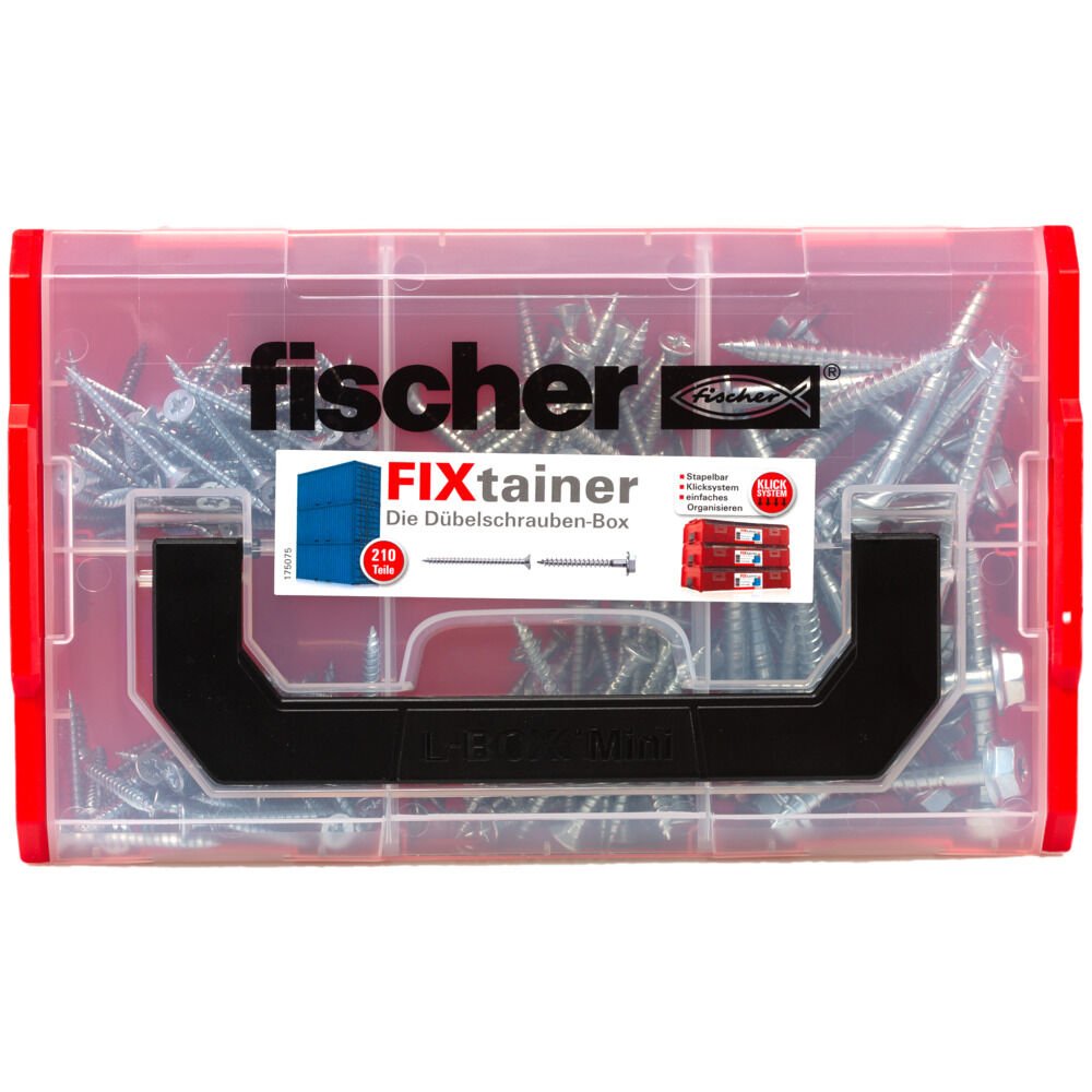 EAN 4048962365498 - Fischer 553347 tornillo/tuerca 210 pieza(s) Kit de tornillos imagen 4