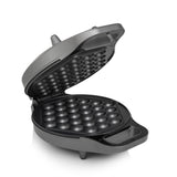 Princess 132465 Plancha Para Gofres De Burbujas, Potencia 700 W, 1 Gofre Belga, Negro