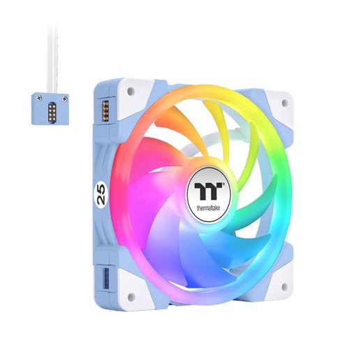 140mm Thermaltake Swafan Ex14 Argb Pc Cooling Fan Hydrangea Azul Tt Premium Edition 3 Fan Pack