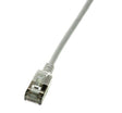 EAN 4052792053302 - LogiLink Slim U/FTP cable de red Gris 0,5 m Cat6a U/FTP (STP) imagen 1