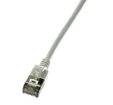 EAN 4052792053302 - LogiLink Slim U/FTP cable de red Gris 0,5 m Cat6a U/FTP (STP) imagen 1