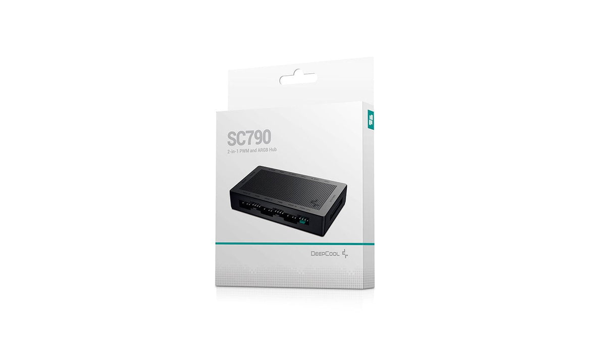 Deepcool Sc790, Controlador De Ventilador R-Sc790-Bknsnn-G