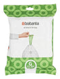 EAN 8710755375668 - Brabantia 8710755375668 bolsa para basura 30 L Gris, Blanco 40 pieza(s) imagen 1