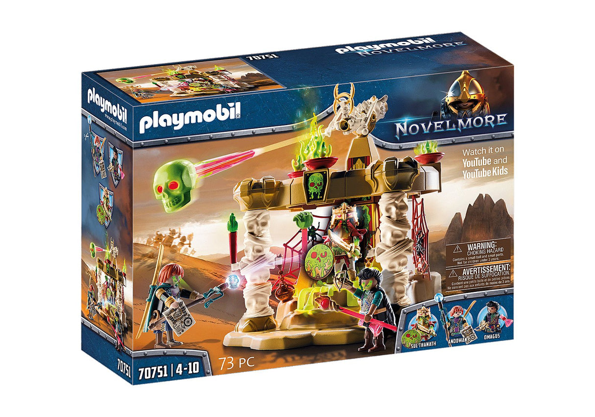 Playmobil 70751 Sal'Ahari Sands -  Templo Del Ejercito De Esqueletos
