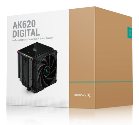 EAN 6933412728221 - DeepCool AK620 DIGITAL Procesador Refrigerador de aire 12 cm Negro 1 pieza(s) imagen 10