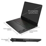 EAN 0199251388552 - HP OMEN Gaming 16-am0036ns Intel Core Ultra 7 255H Portátil 40,6 cm (16") 2K 32 GB DDR5-SDRAM 1 TB SSD NV imagen 7