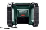 Metabo R 12-18 Dab+ Bt (600778850) Akku-Baustellenradio (Verde/Negro, Ukw, Dab+, Bluetooth, Ohne Akku Und Ladegerät) 600778850