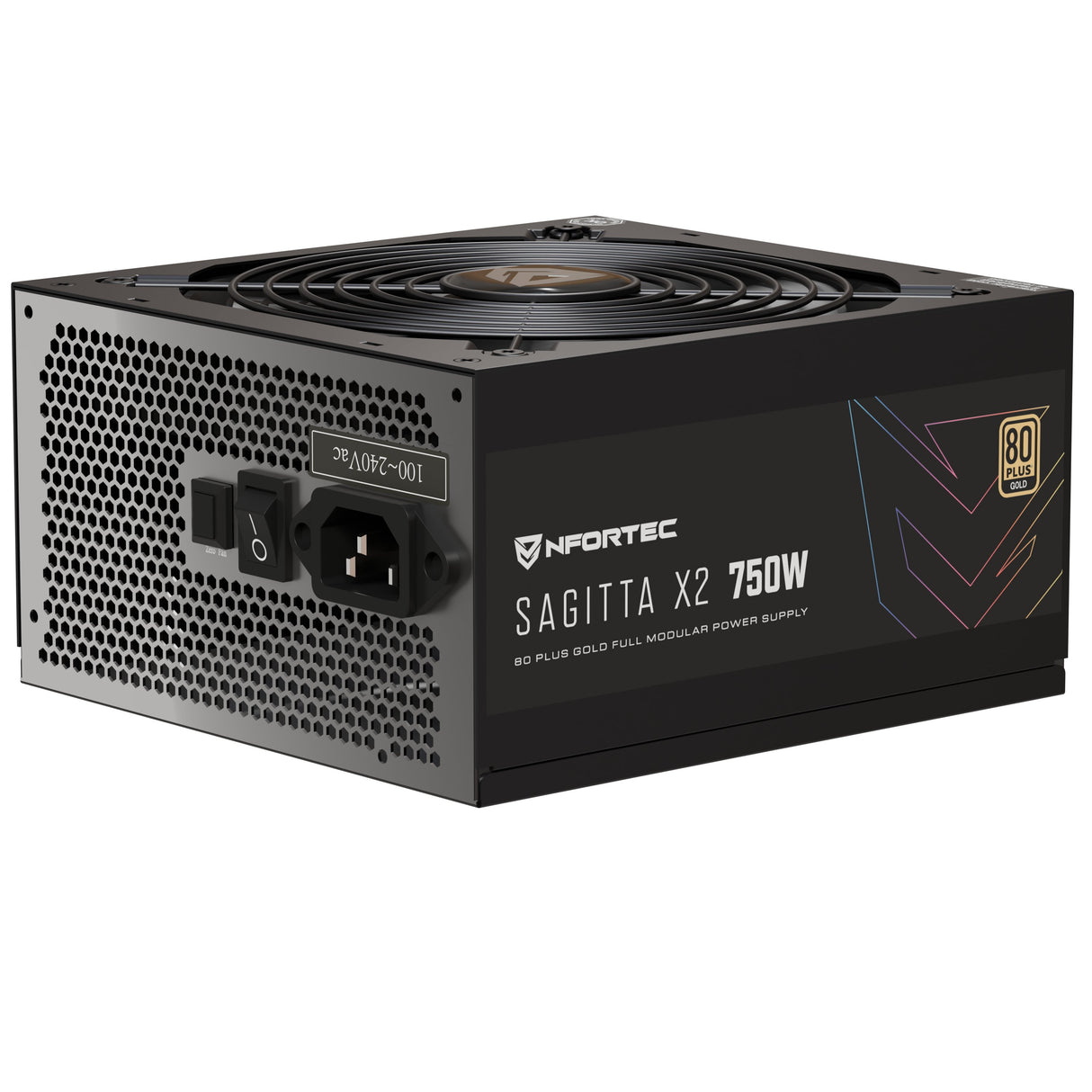 EAN 8435443722233 - Nfortec NF-PSU-SAGITTAX2-FM-750W unidad de fuente de alimentación 20+4 pin ATX ATX imagen 4