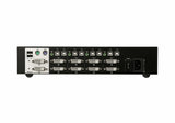 Aten Desktop Kvm 4-Puertos Usb Dvi Dual Display Seguro Kvm (Cs1144d-At-G) El Conmutador Kvm Seguro Pss Pp V3.0 De Aten (Cs1144d) Se Ha Diseñado Específicamente Para Cumplir Los Estrictos Requisitos De Seguridad De Las Instalaciones Seguras