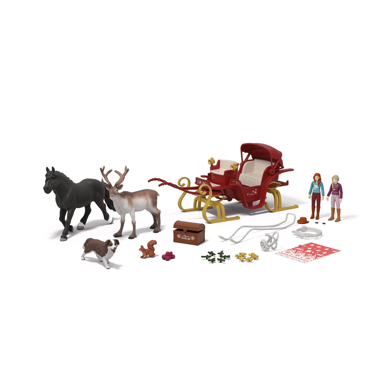 Schleich Schleich Gr. Adventsk. Horse Club - Weihnachtl. Schlittenf. 99179