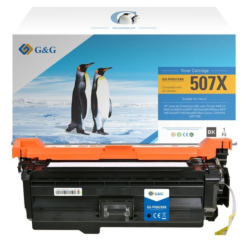 G&G Xl-Toner Compatible Con Hp 507x Ce400x
