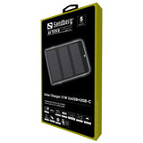 Sandberg  Cargador Solar C 21w 2xusb+Usb-C
