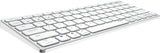 Teclado Rapoo Wireless Y Bluetooth E9600m 2.4ghz Bt 3.0 5.0 Diseã±O Ultrafino Compacto Bateria Grisoscuro Base Aluminio Multi