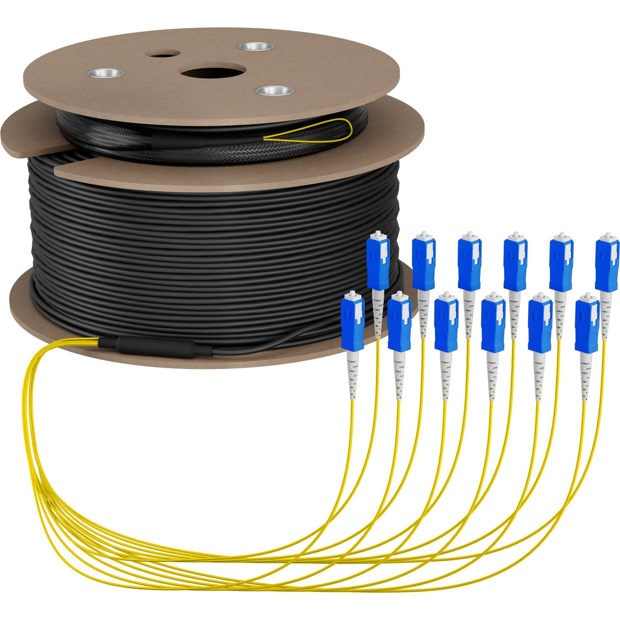 Efb Trunkcable U-Dq(Zn)Bh Os2 12e (1x12) Sc-Sc 160m Dca Lszh G657a1