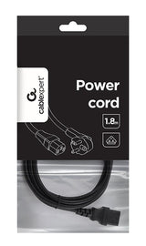 Gembird Cable Alimentacion Chuco Pc-186-Vde   1.8metros - Negro