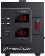EAN 4260074977042 - PowerWalker AVR 1500 SIV FR regulador de voltaje 2 salidas AC 110-280 V Negro imagen 4