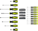 Goobay Schraubendreher-Koffer 58-Tlg Für Alle Gängigen Montagearbeiten