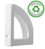 Archivo 2000 Cajetín Ecogreen Lomo Ollao 80mm 250x80x320mm Reciclado Blanco Pastel