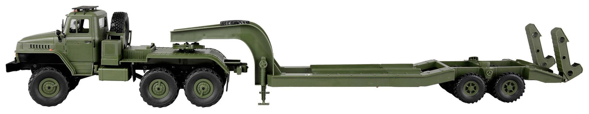 Amewi Ural B36 Militär Lkw 6wd Con Tieflader 1:16 Rtr Verde
