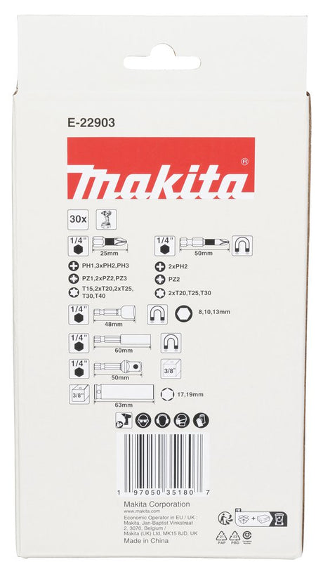 EAN 0197050351807 - Makita E-22903 punta de destornillador imagen 5