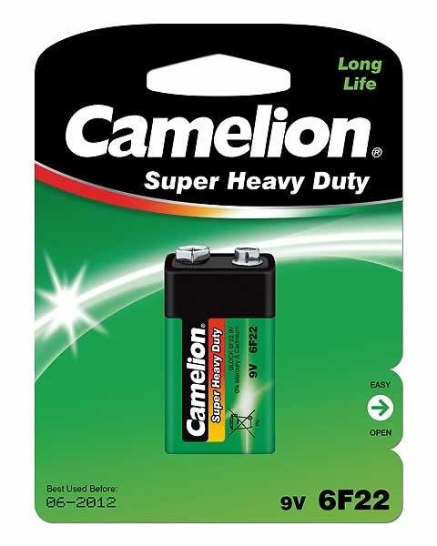 Pila Camelion 6f22-Bp1g 9v 6f22, Super Heavy Duty, 1 Pc(S)