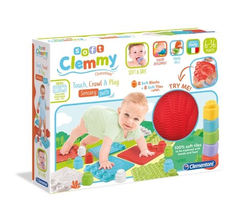 Clementoni 17352 Gimnasio Para Bebé Y Tapete De Juego Multicolor Manta De Juegos Para Bebés