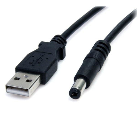 EAN 0065030839723 - StarTech.com USB2TYPEM cable de transmisión Negro 0,9 m Barrel type M imagen 1