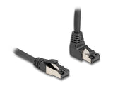 Delock Rj45 Cable De Red Cat.8.1 S/Ftp 90° Unten Angular
