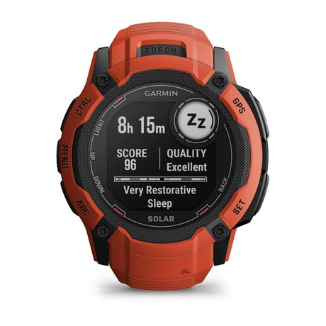 EAN 753759319335 - Garmin Instinct 2X Solar 2,79 cm (1.1") MIP 50 mm Digital 176 x 176 Pixeles Pantalla táctil Rojo GPS (saté imagen 8