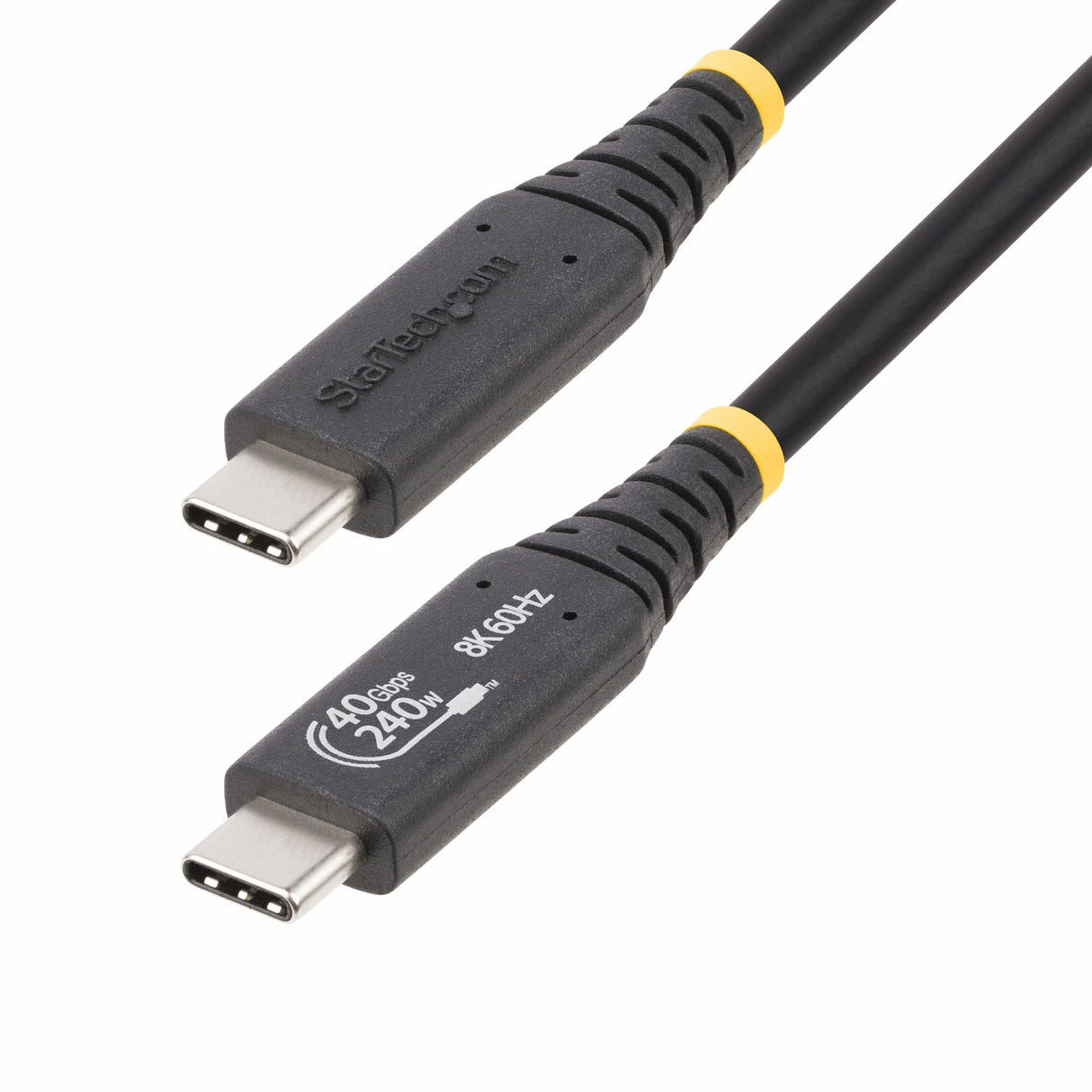EAN 65030901673 - StarTech.com 50C-40G-USB4-CABLE cable USB USB4 Gen 3x2 0,5 m USB C Negro imagen 1