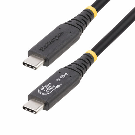 EAN 65030901673 - StarTech.com 50C-40G-USB4-CABLE cable USB USB4 Gen 3x2 0,5 m USB C Negro imagen 1