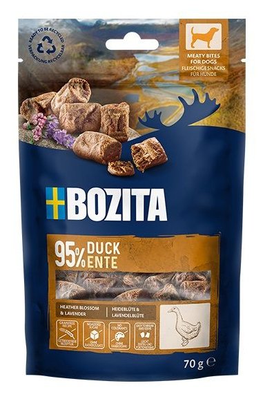 Bozita 9118612 Premio Y Golosina Para Perro Y Gato Snacks Pato 70 G