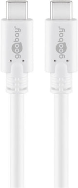 EAN 4040849671937 - Goobay 67193 cable USB USB 3.2 Gen 1 (3.1 Gen 1) 0,5 m USB C Blanco imagen 1