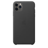 Funda Apple Iphone 11 Pro Max Leather Case Negro Mx0e2zm/A