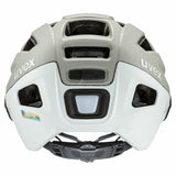 Casco De Ciclismo Uvex Finale Con Visera, Talla 56-61 Cm, Color Arena/Blanco Mate.