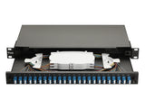 Equip Lwl-Spleisskamen 24-Port Lc-Duplex Os2 1u Komplett Sw