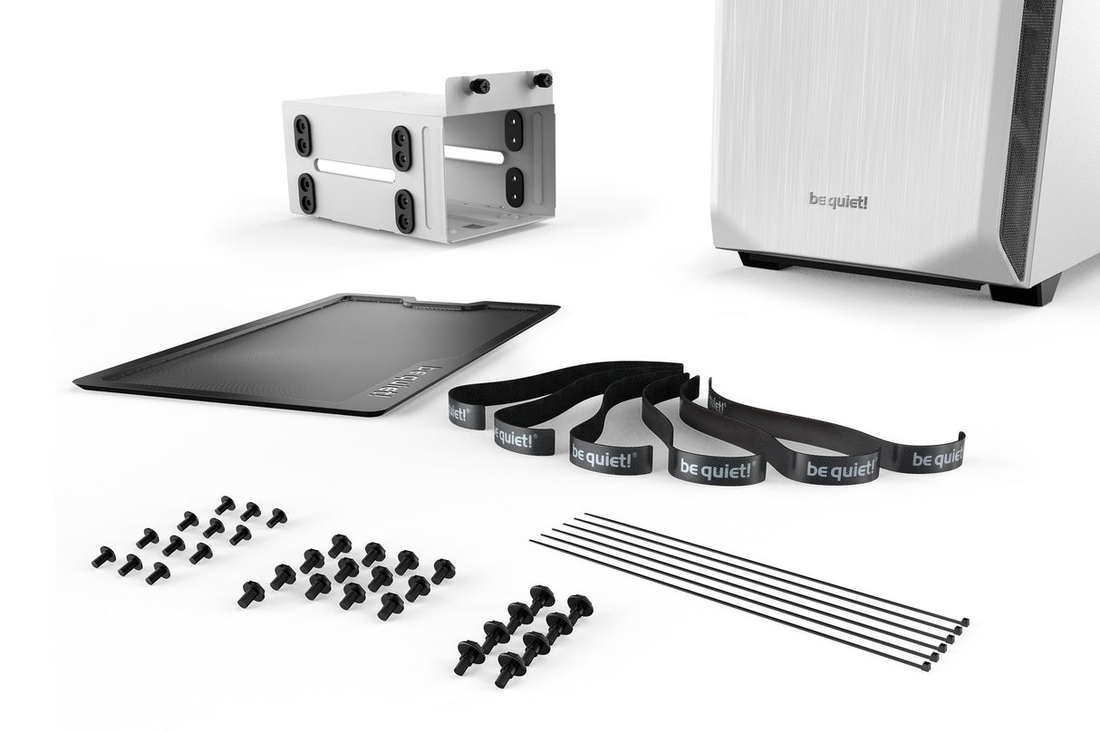 Caja Pc Be Quiet!  Pure Base 500 Window White Insonorizada Incluye 2 Vent. 140mm