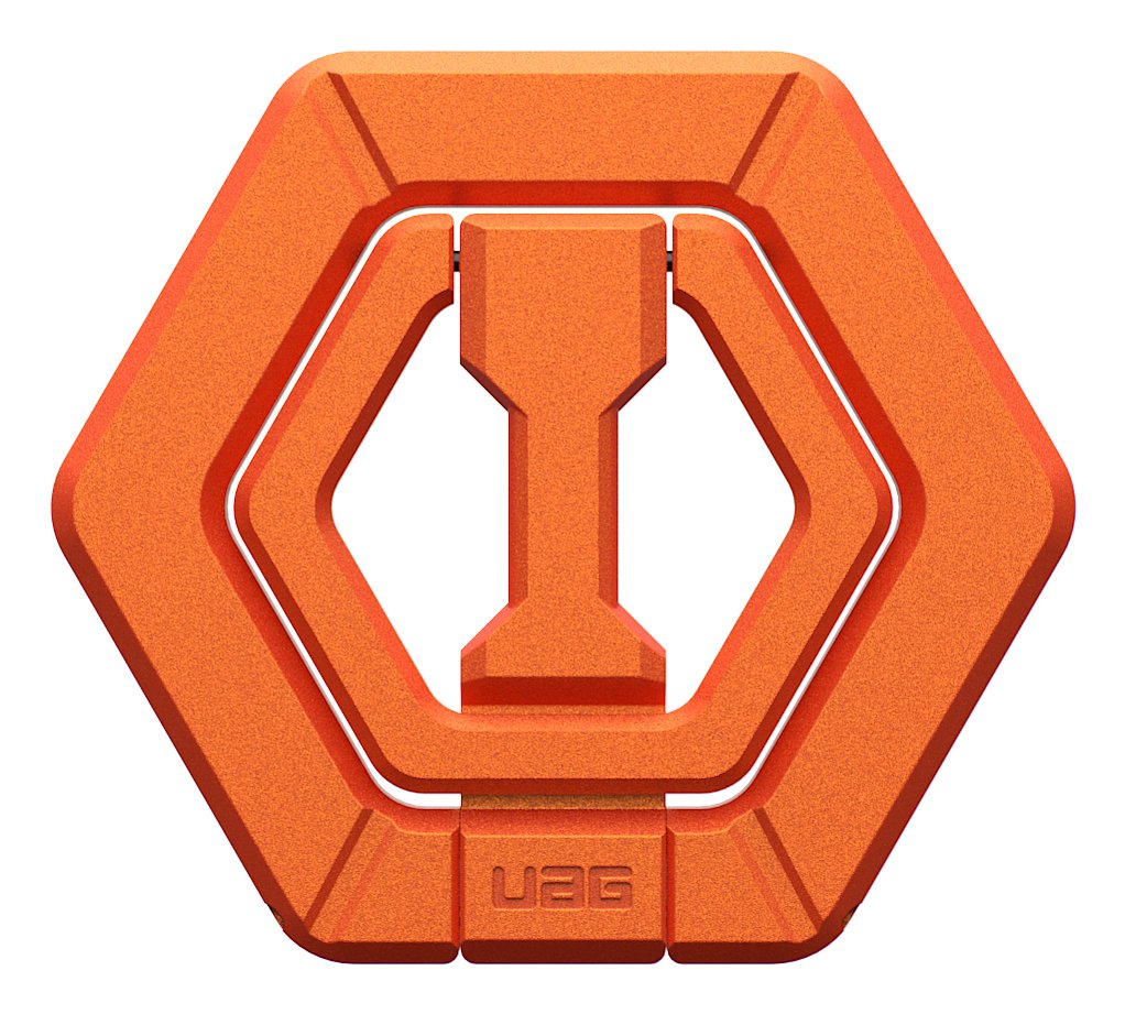 Uag Magnetic Ring Stand Burnt Orange Soporte De Anillo Magnético