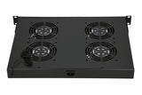 Extralink 19" Rack Mount Fan Panel (4 Fans)