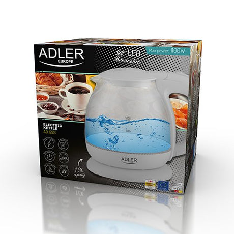EAN 5902934833417 - Adler AD 1283G tetera eléctrica 1 L 900 W Gris imagen 5