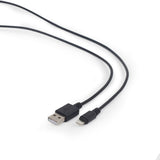 EAN 8716309087667 - Gembird CC-USB2-AMLM-1M cable de conector Lightning Negro imagen 2