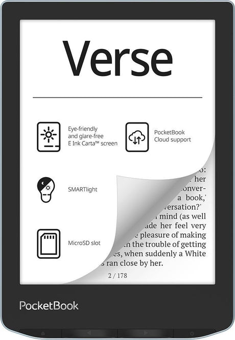 EAN 4029164135362 - PocketBook Verse lectore de e-book 8 GB Wifi Azul claro imagen 4