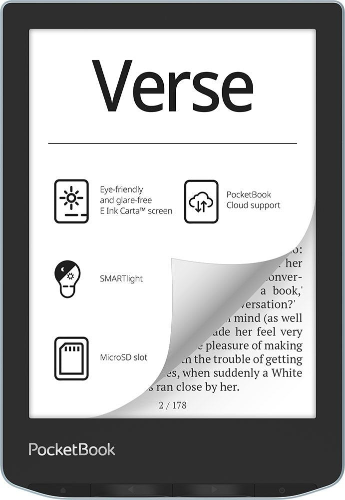 EAN 7640152097058 - PocketBook Verse lectore de e-book 8 GB Wifi Negro, Azul imagen 1