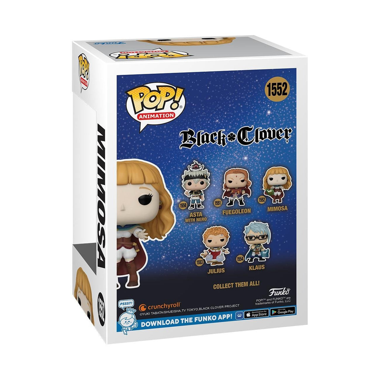 Funko Pop Black Clover Mimosa 72119